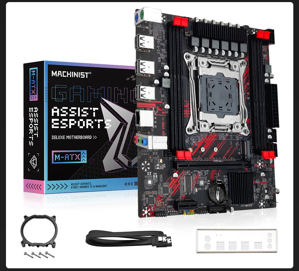 PR8 -HMACHINIST X99 motherboard Set kit with LGA 2011-3 Xeon E5 2676 V