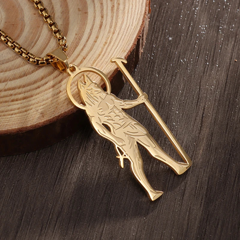 Retro domineering wolf tooth pendant necklace suitable in USA