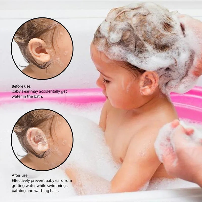 Baby Waterproof Ear Stickers Swimming Infant Disposable in USA