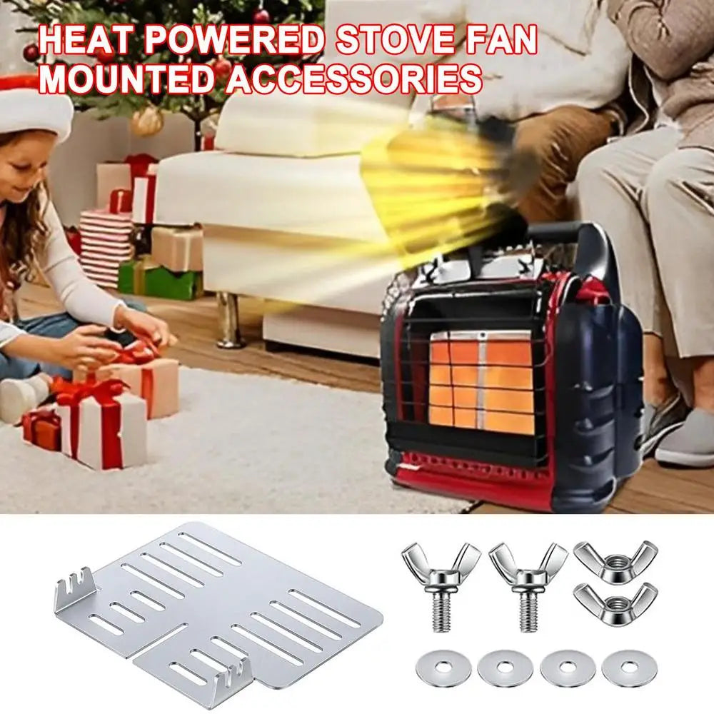 Wood Stove Fan Bracket For Heater Heat Energy Stove in USA.