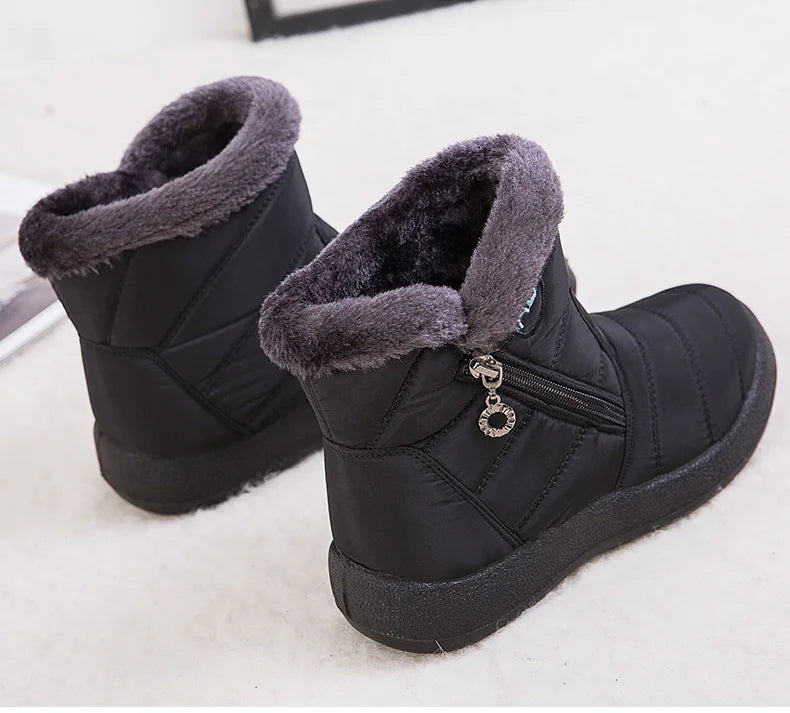 Women's Boots Women's Winter Boots Fur Winter Shoes For Women Ankle Bo