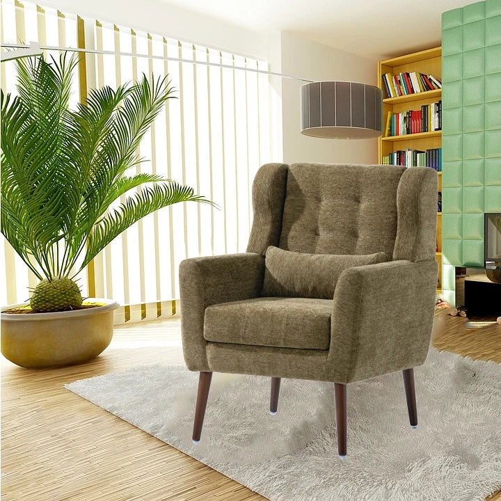 Modern Accent Chair,Chenille Arm Chair Living Room,in USA.