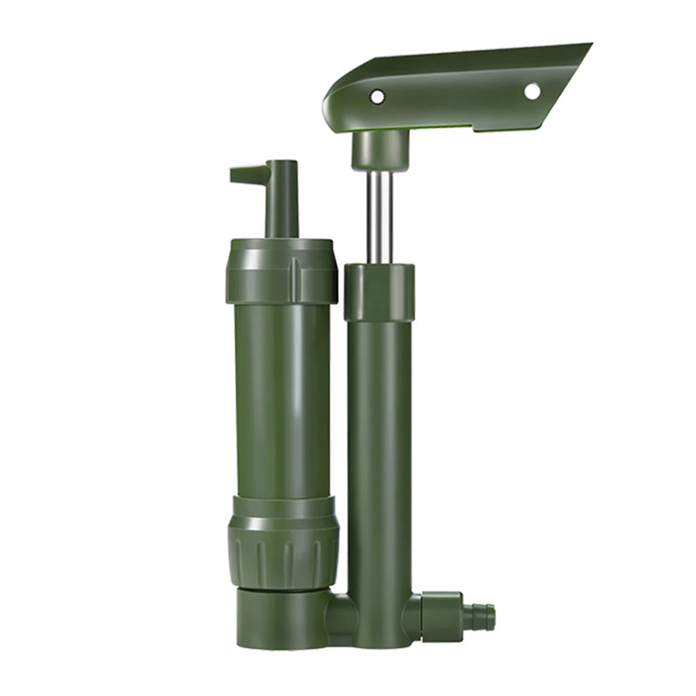 Hand Pump Water Filter Camping Water Purifier Filtration System in USA