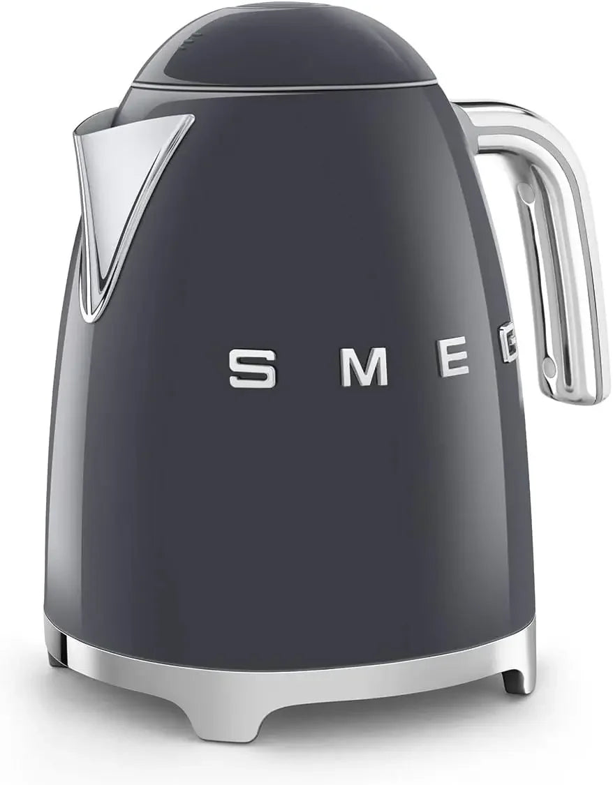 50's Retro Style 7 Cup Electric Kettle, Slate Grey in USA.