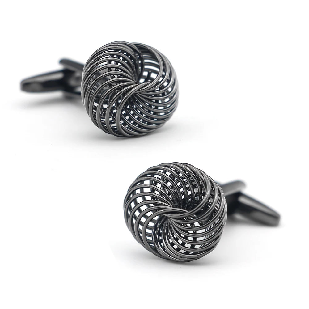 iGame Fashion Knot Cuff Links Quality Brass Material in USA