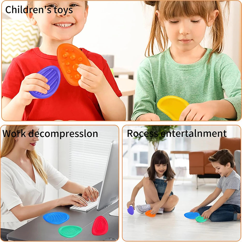 Fidget Toys Sensory Stone Silicone Kids Adults in USA