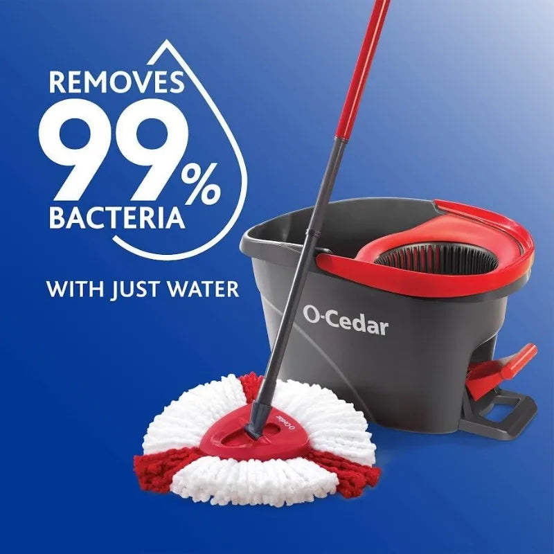 Microfiber Spin Mop & Bucket Floor Cleaning System in USA