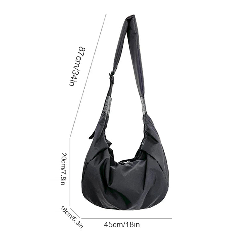 New Fashion Summer Large Capacity Casual Nylon Women Shoulder Bag in USA