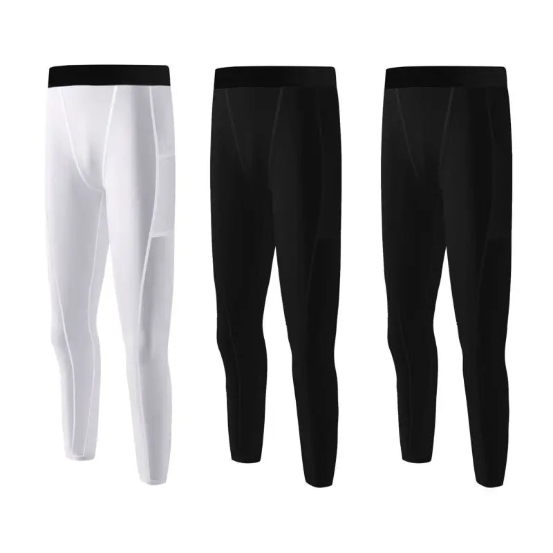 Exercise Compression Pants Base Layer Kids Fitness in USA