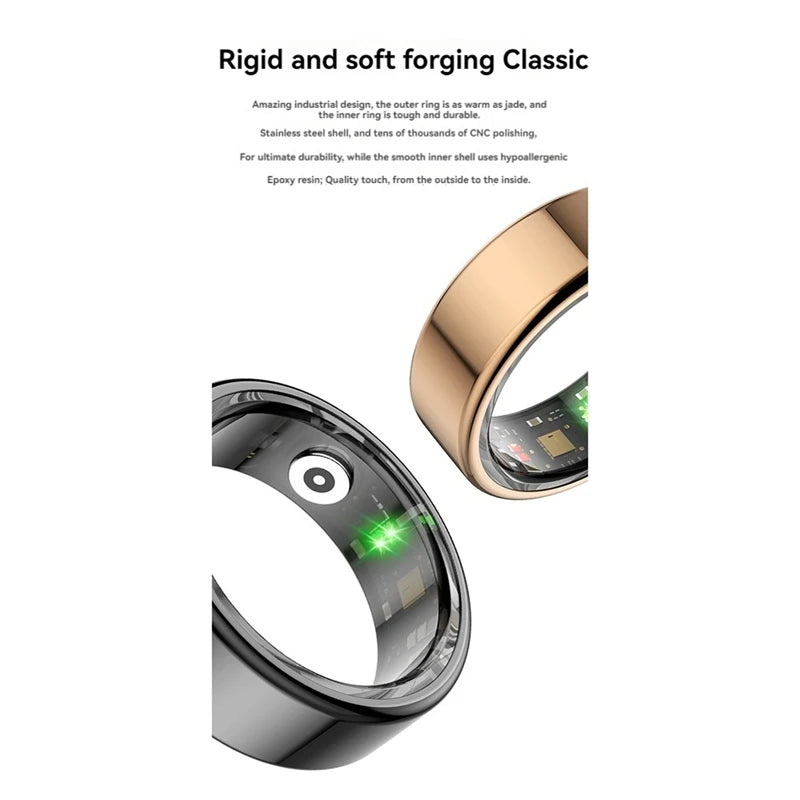 Smart Ring For Men & Women With Charging Case, Health Monitor in USA.