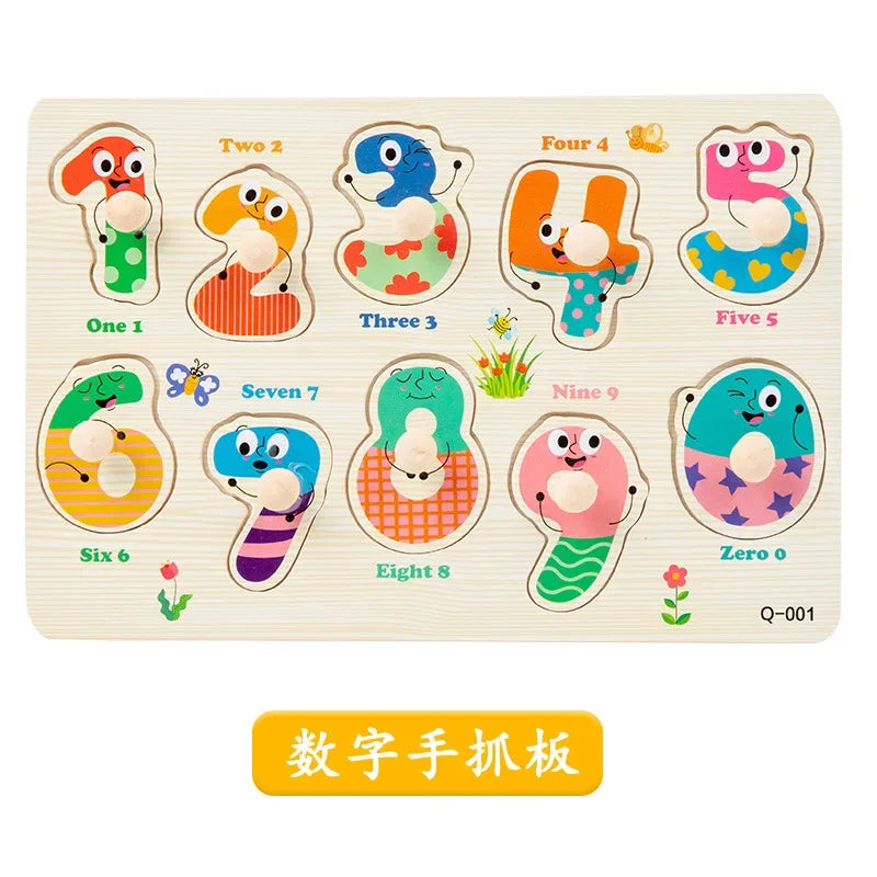 Wooden Puzzles for Toddlers Montessori Baby in USA