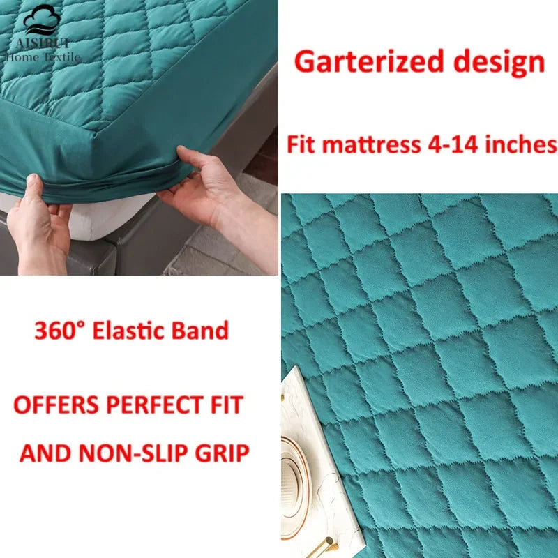 Waterproof Thicken Mattress Topper Pad Anti-bacterial Mattress in USA.