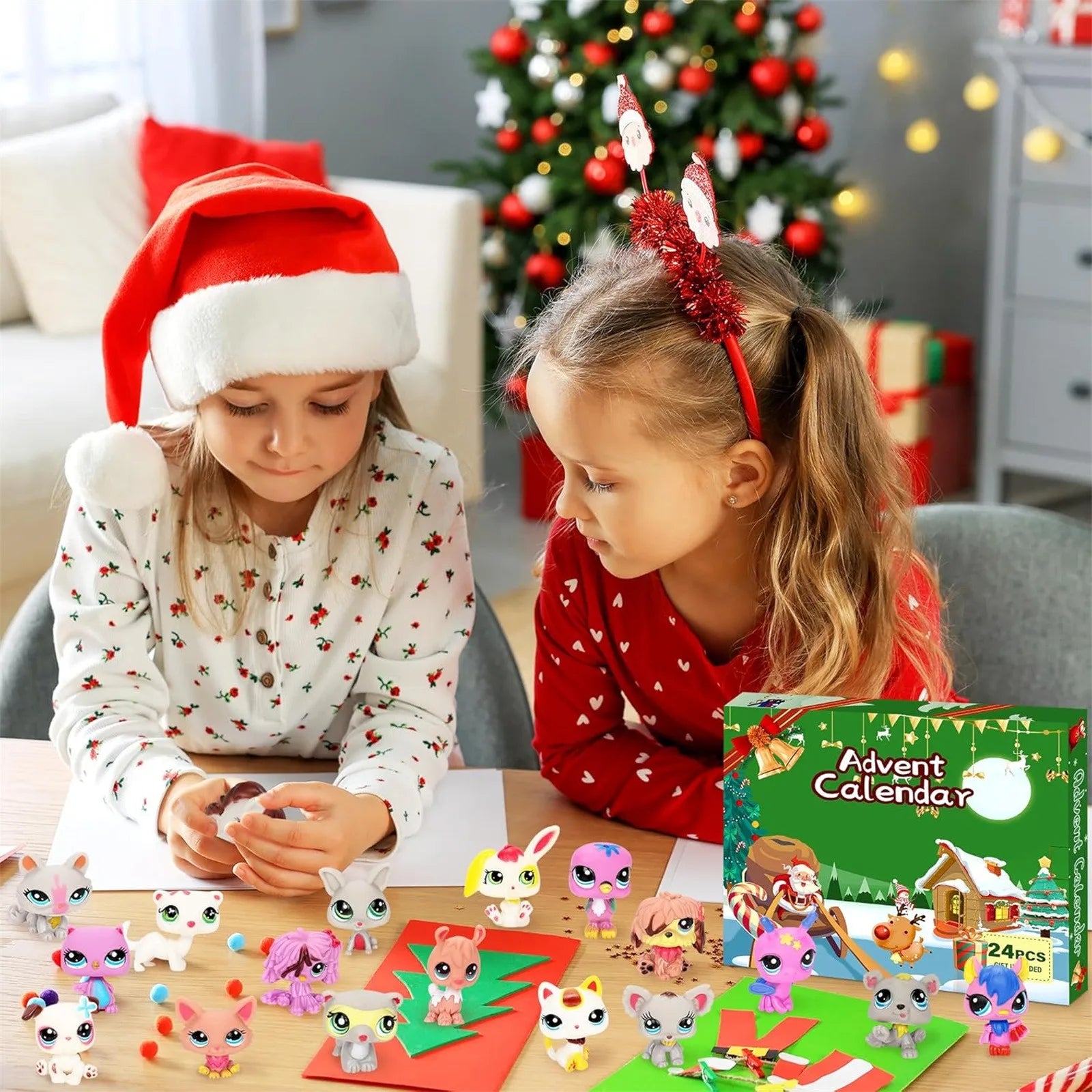 Halloween Christmas Advent Calendar Contains 24 Gifts