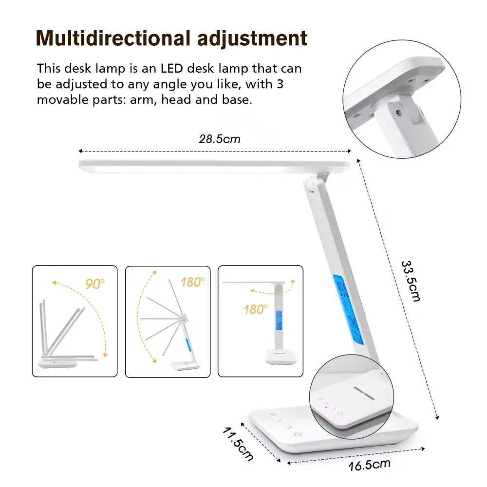 LAOPAO QI Wireless Charging LED Desk Lamp in USA.