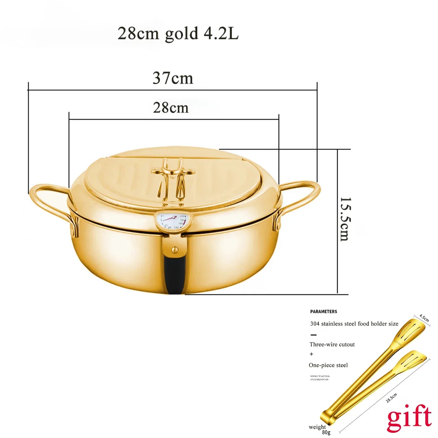 Stainless Steel Pan ,Tempura Fryer Pan, cookware in USA.