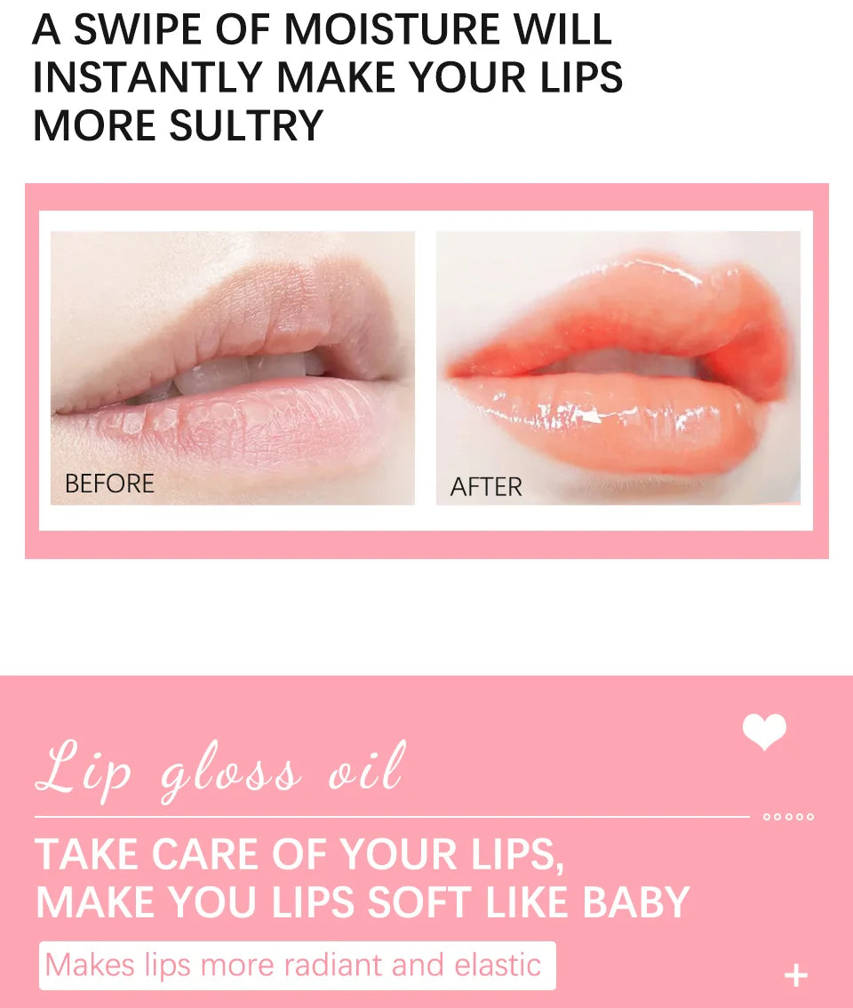 Moisturizing Lip Balm Original Lip Oil Gloss Care in USA