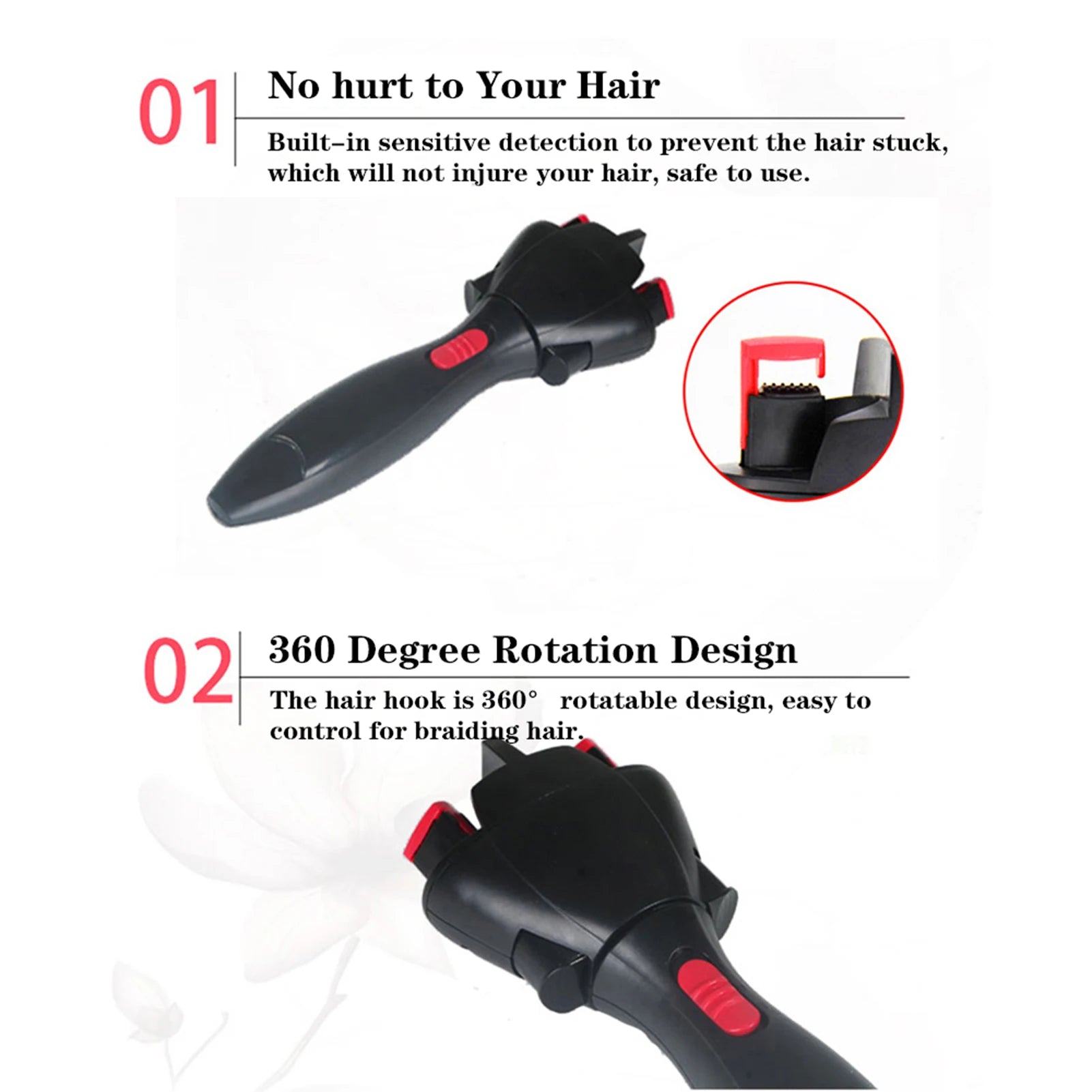 Electronic Quick Twist Hair Braiding Tool Automatic Hair Braider in USA