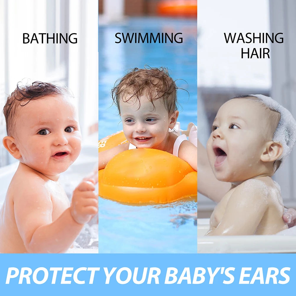 Baby Waterproof Ear Stickers Swimming Infant Disposable in USA