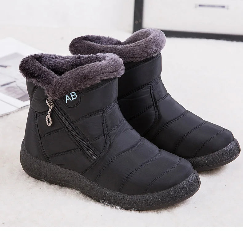 Women's Boots Women's Winter Boots Fur Winter Shoes For Women Ankle Bo