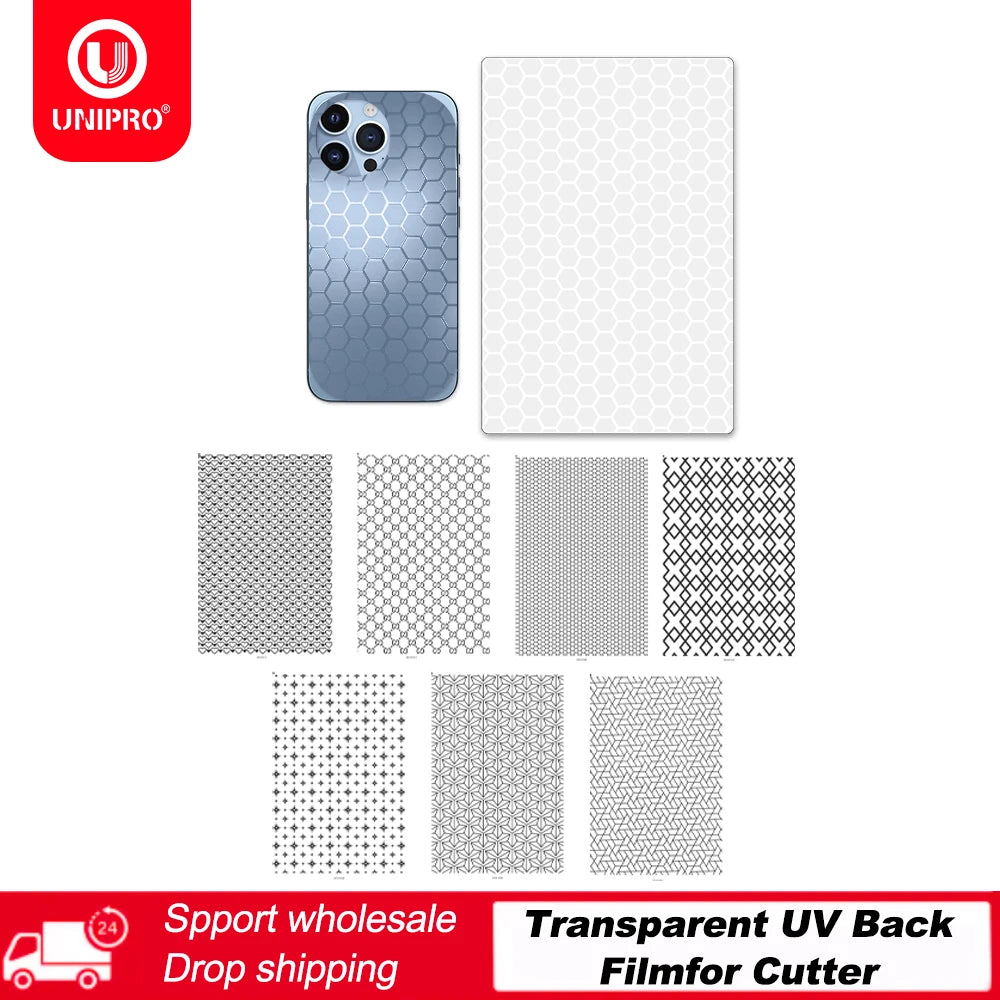 Transparent 3D Embossed Back in USA