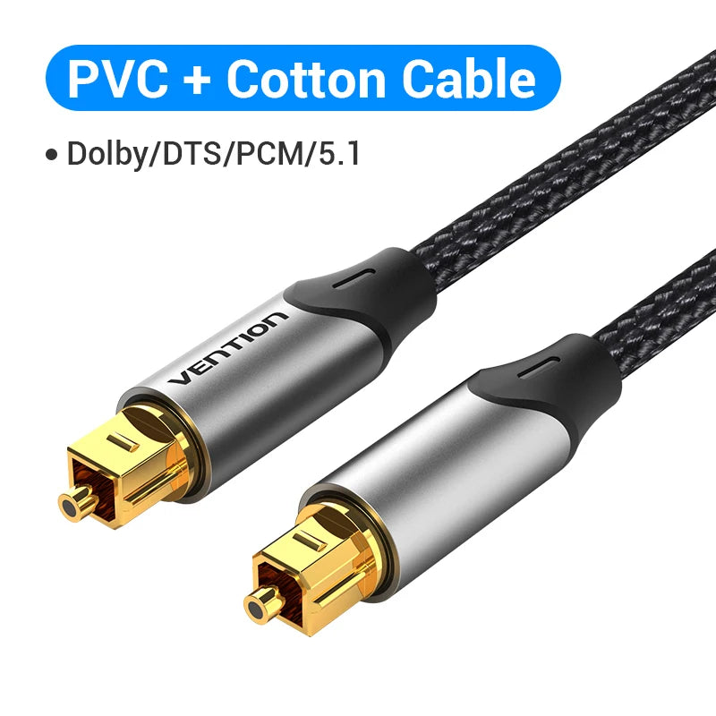 Vention Digital Optical Audio Cable Toslink Coaxial Cable in USA.