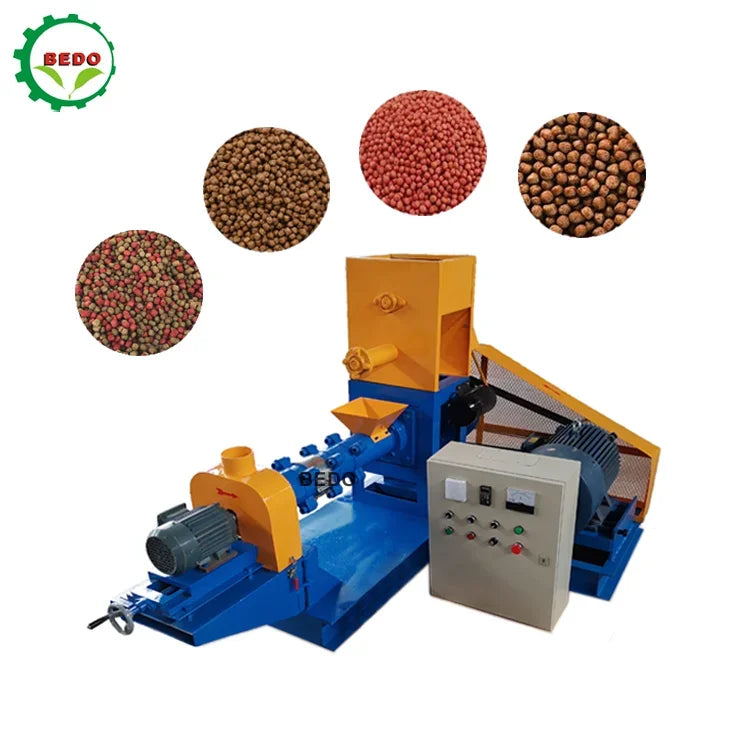 Factory Price Automatic Fish Feed Food Machine Easy Operation in USA.