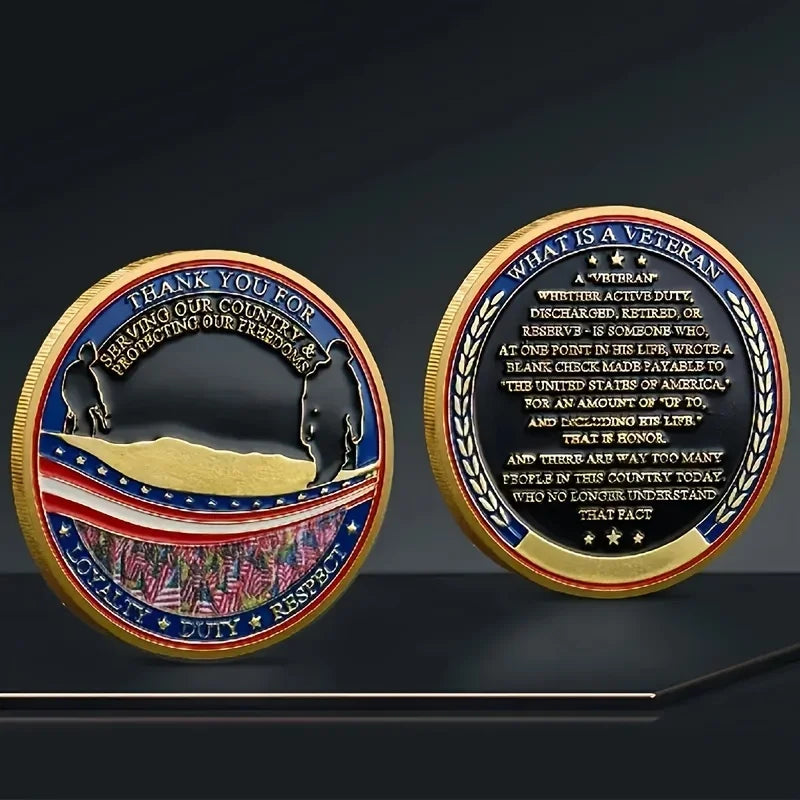 Veterans Thank You Challenge Coins Your Service Gifts in USA