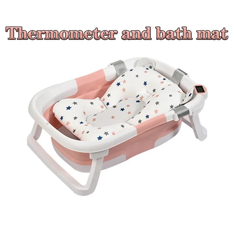 Real-time Temperature Silicone Baby Take A Bath Bathtub in USA