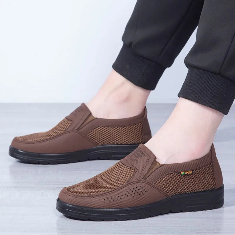 Men Fashion Casual Walking Shoes Breathable Mens Loafers in USA