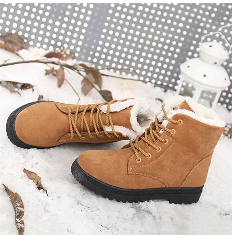 Women Boots Snow Plush Women Shoes Platform Boots in USA