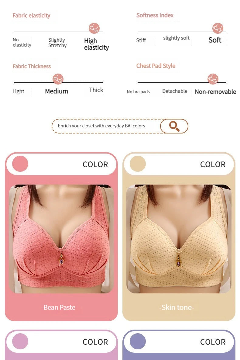 Push Up Tops Bra Women Sexy Adjustable Underwear in USA