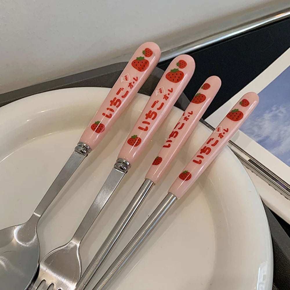 Portable Chopstick Fork Spoon With Storage Box in USA.