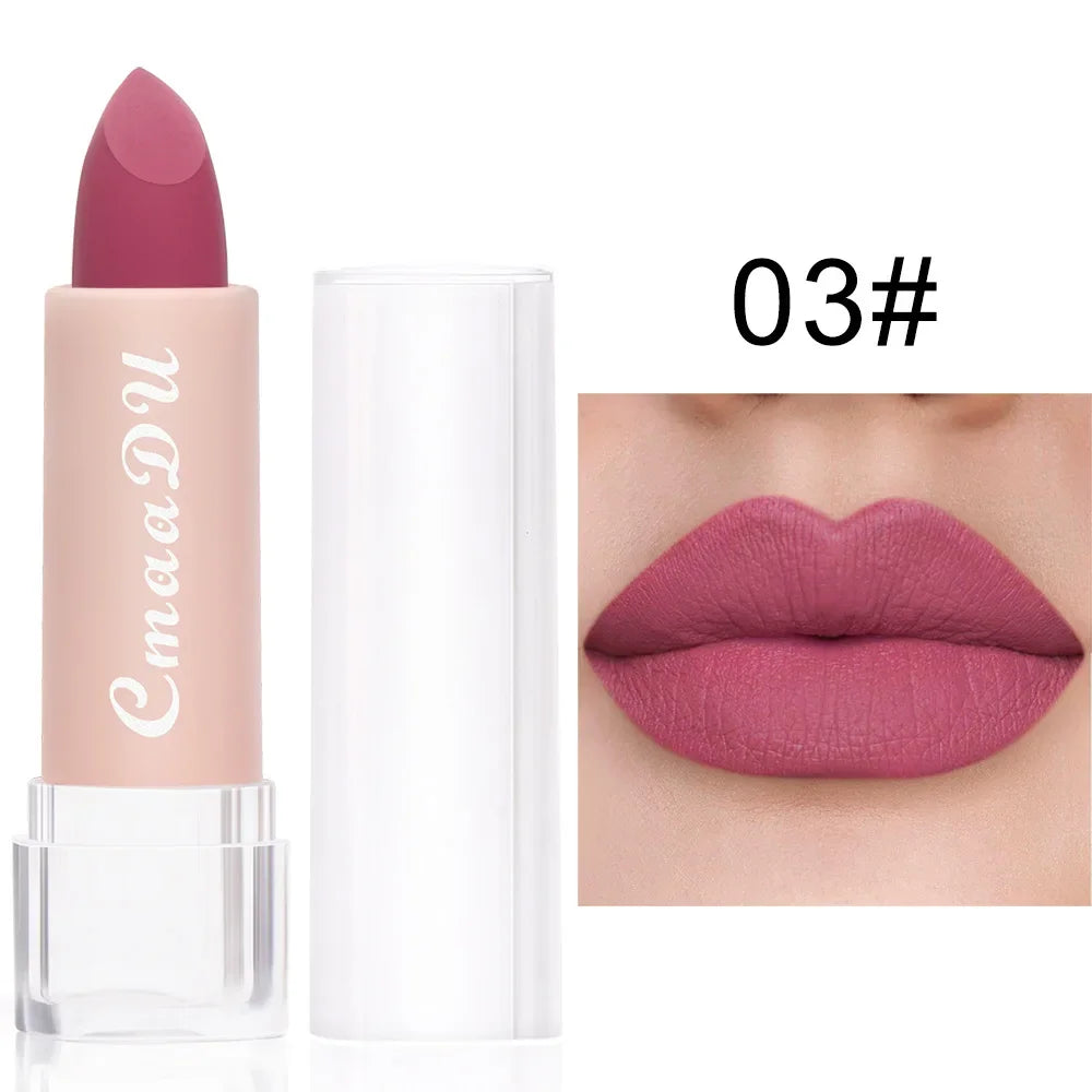 Matte Nude Lipstick Waterproof Long Lasting Non-stick in USA