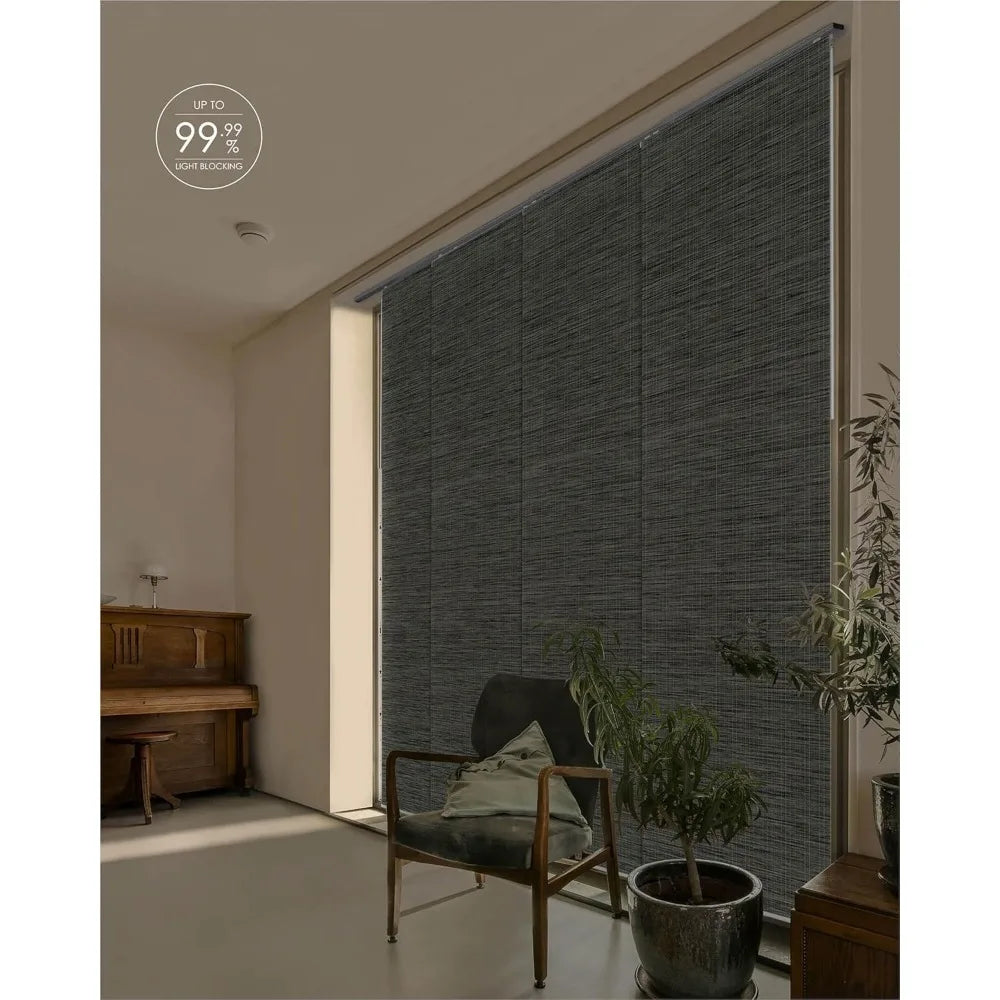 GoDear Design Blackout Adjustable Vertical Blinds Extendable