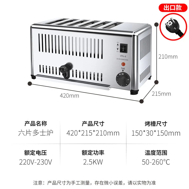 SGF Toaster Roujiamo Toast Machine in USA.