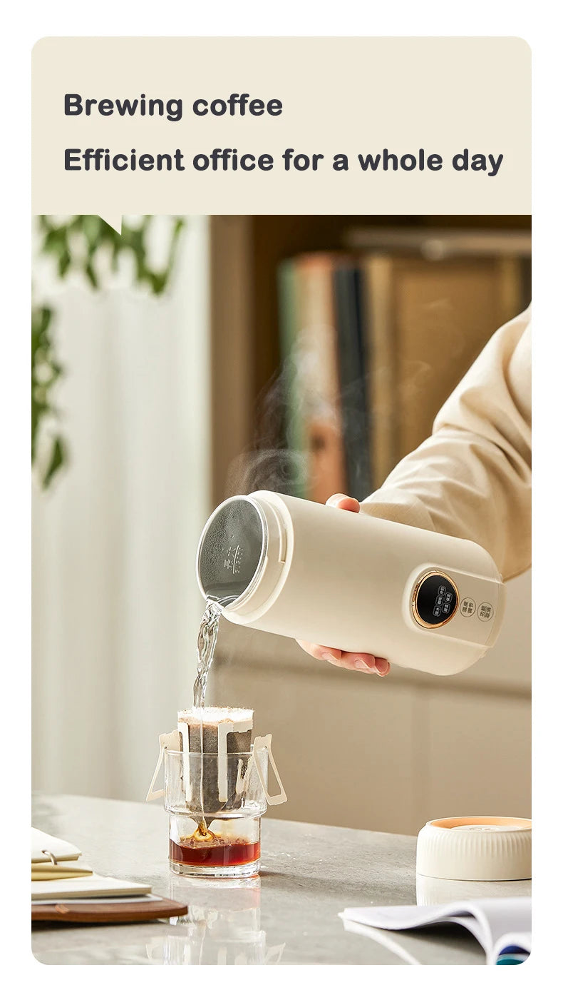 Electric Water Cup Kettle Portable Water Boiling Thermostatic in USA.