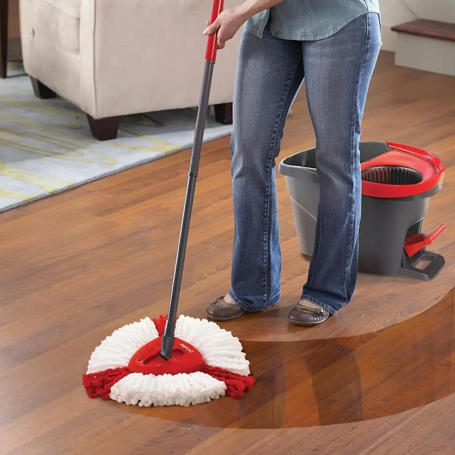 Microfiber Spin Mop & Bucket Floor Cleaning System in USA