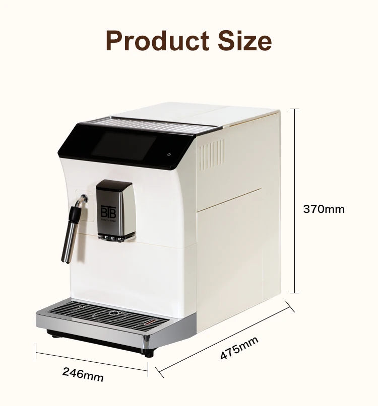 BTB Home Based Coffee Setup Automatic Full Automatic in USA.