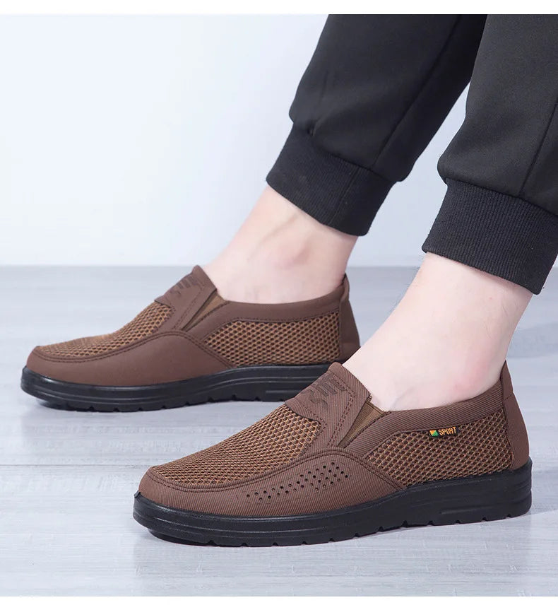 Men Fashion Casual Walking Shoes Breathable Mens Loafers in USA