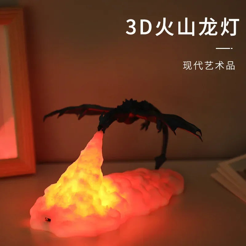 Dinosaur Lamp creative novelty lighting Usb Charging in USA