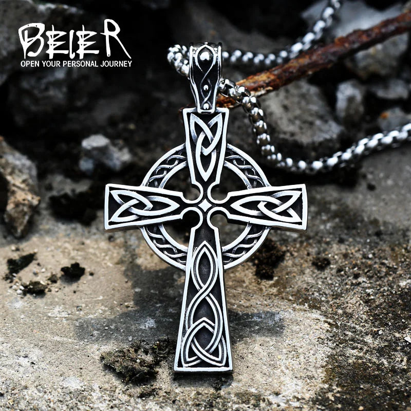 Beier Stainless Steel Vikings Pendant Valknut Celtic in USA