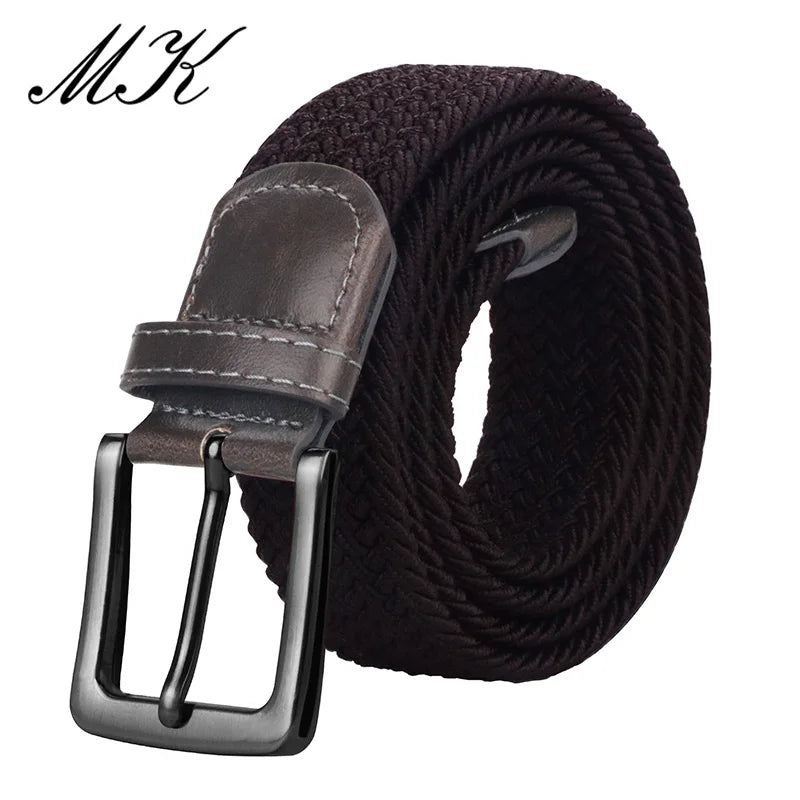 MaiKun Canvas Belts Men Fashion Metal Pin Buckle Military in USA