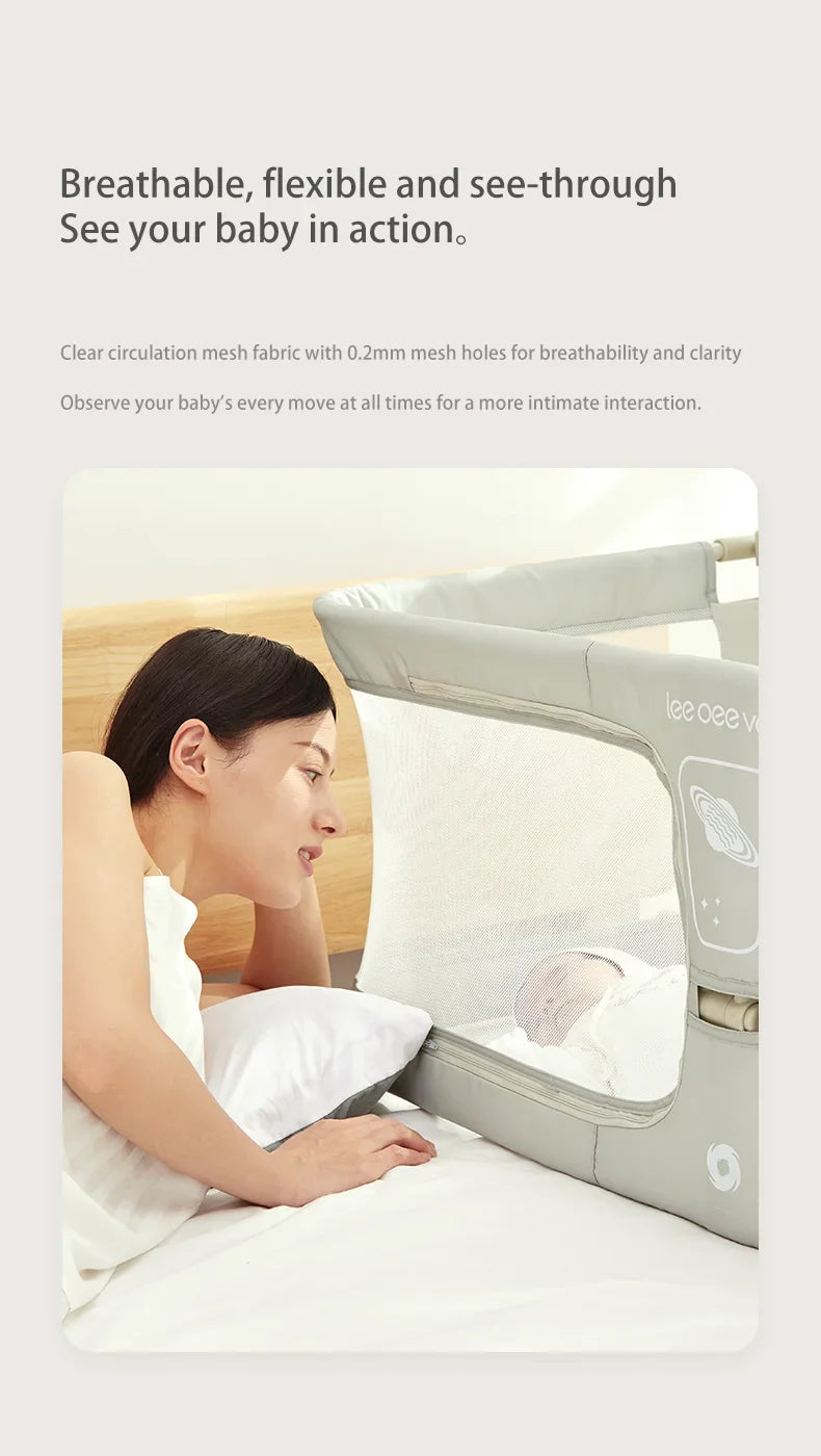 Baby Cot Dual-use Comfortable Toddler Baby Bed in USA