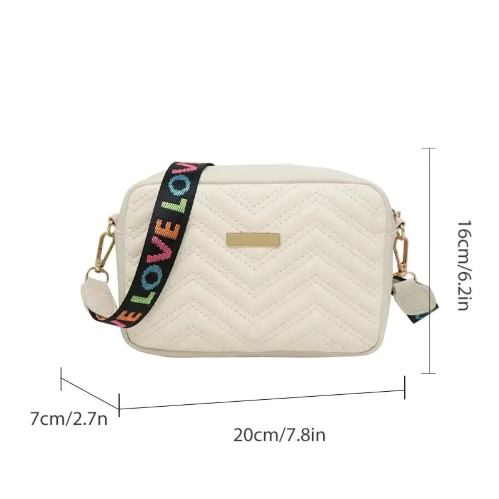 High Quality PU Shoulder Bags Woman's Handbag Simple in USA