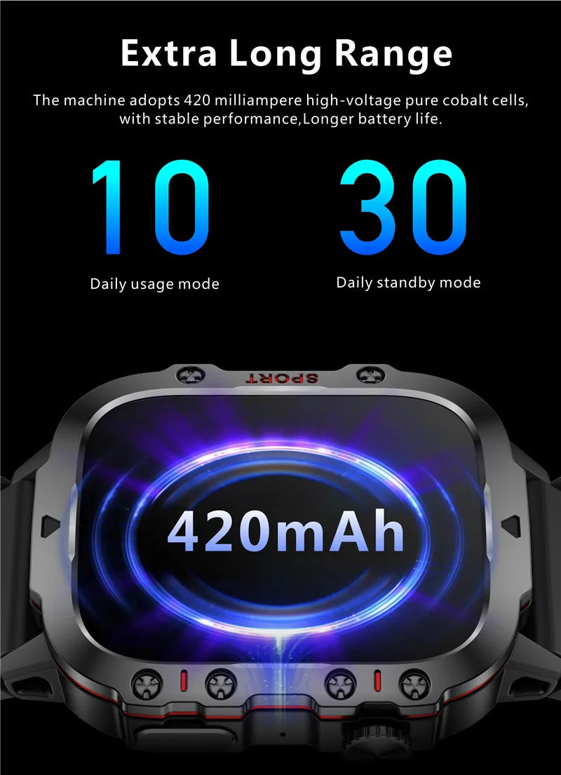 Smart Watch Sports Outdoor Bluetooth Call Triple Anti Heart in USA.