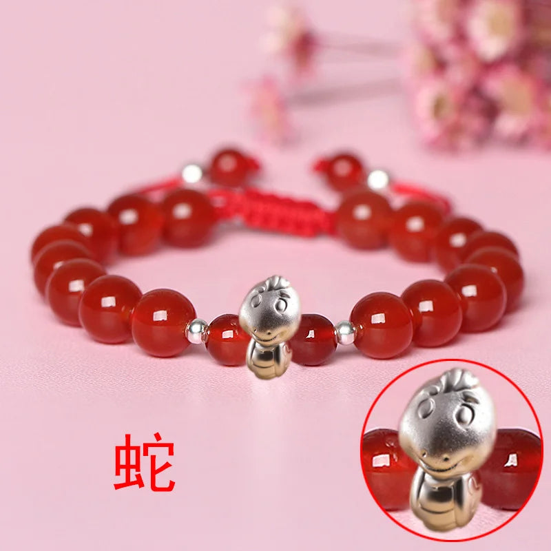 Sterling Silver Red Rope for Women and Men Korean Version in USA.