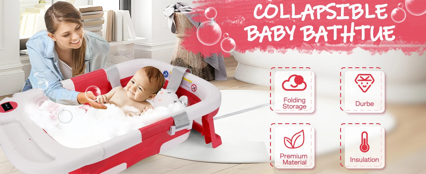 Baby Bathtub Newborn Toddle Months,Portable in USA