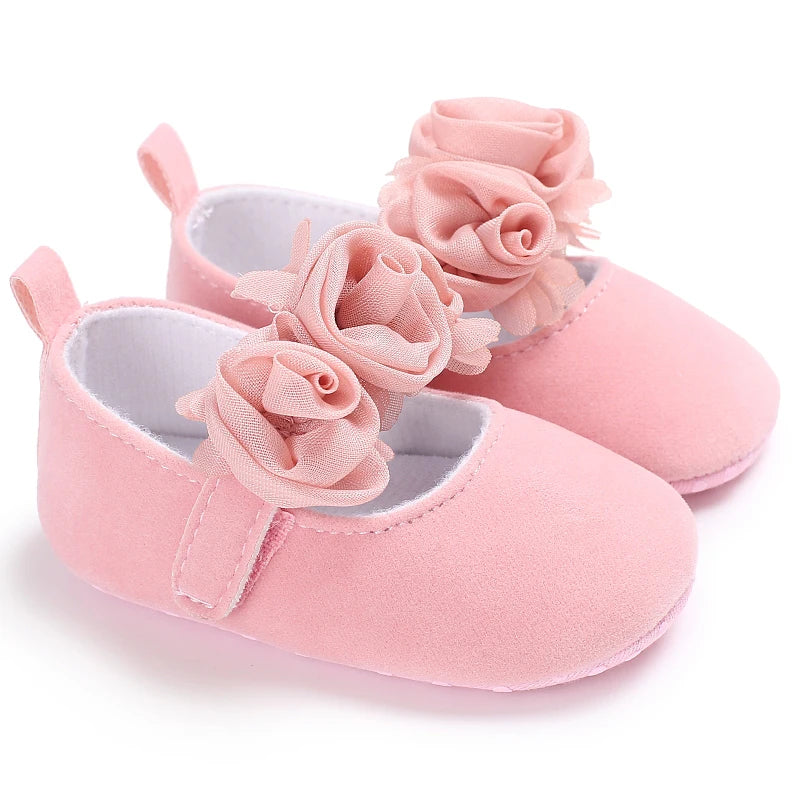 Casual Fabric Sole Butterfly Bow Soft Soled Toddler in USA