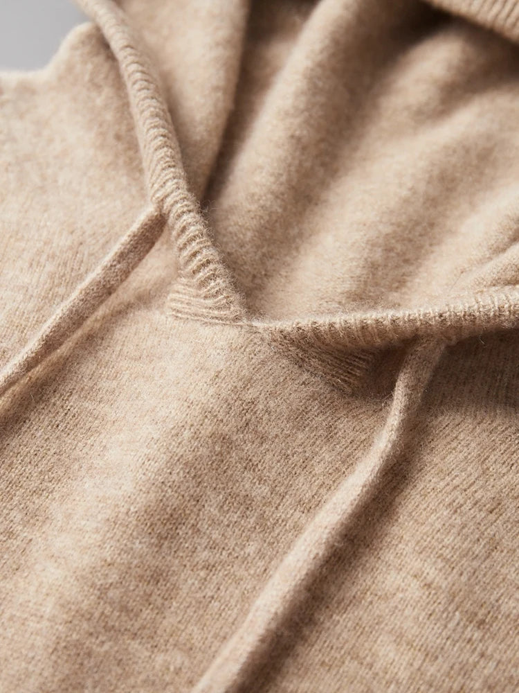 New Autumn Winter Men's Cashmere Hoodie Sweater IN USA.