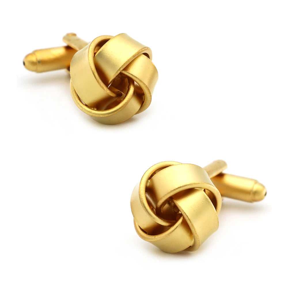 iGame Fashion Knot Cuff Links Quality Brass Material in USA